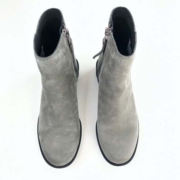 Sorel | Grey Phoenix Zip Boot Waterproof Leather - Picture 2 of 6